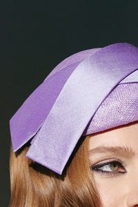 HOLLYWOOD STORY lilac minimalistic fascinator