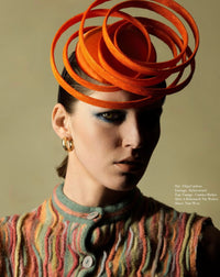 SUPERNOVA modern fascinator hat