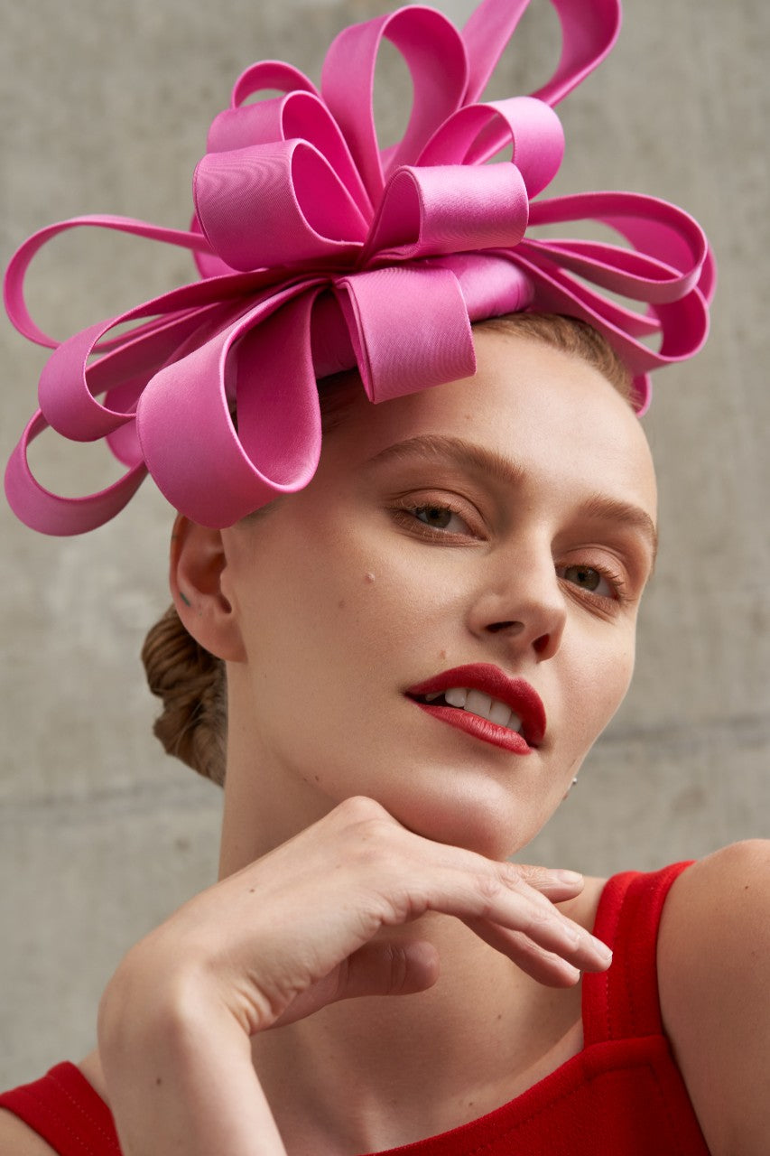CHRYSANT stylized flower hat