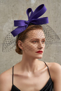 DEBUTANTE bow birdcage headband