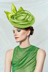 COMET disc fascinator hat