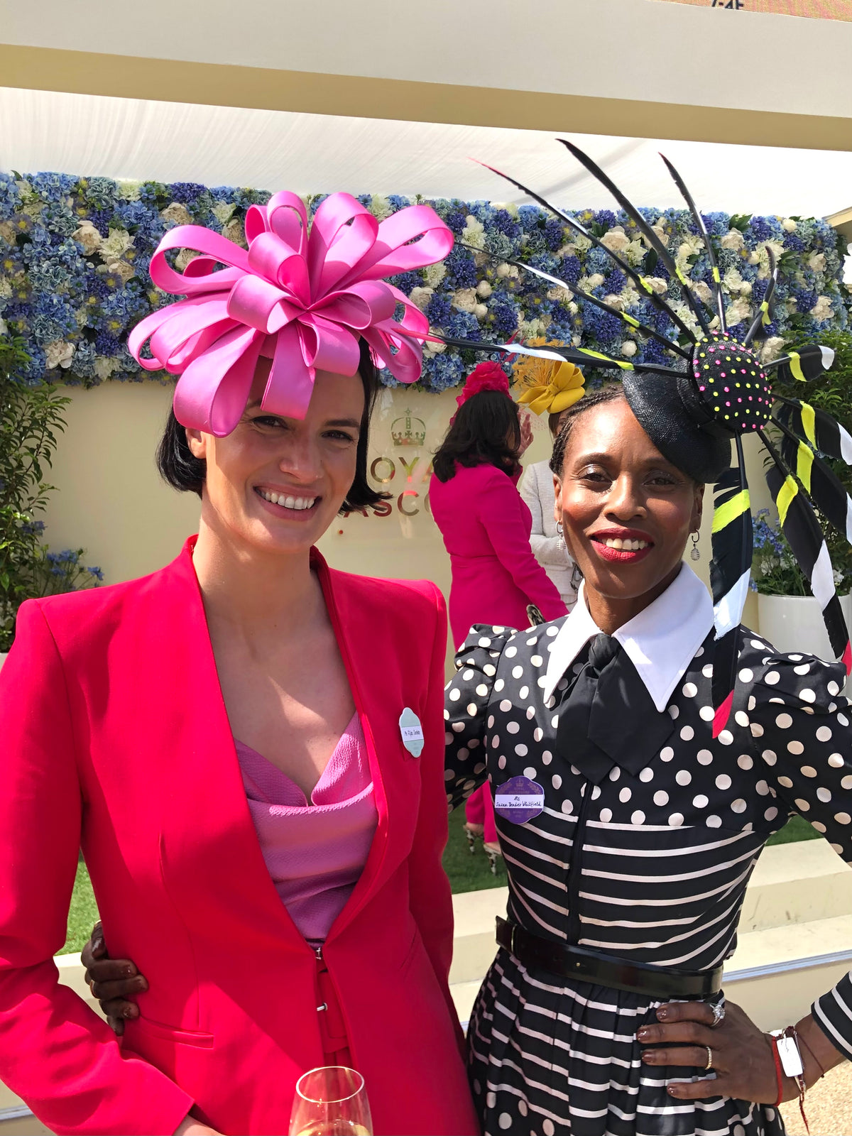 CHRYSANT stylized flower hat
