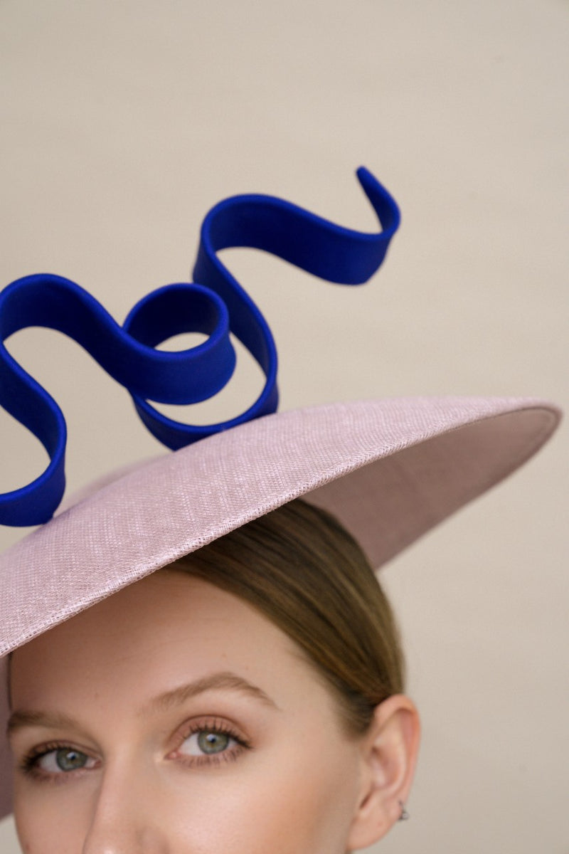 Filipa Cardoso wide brim Ascot hat